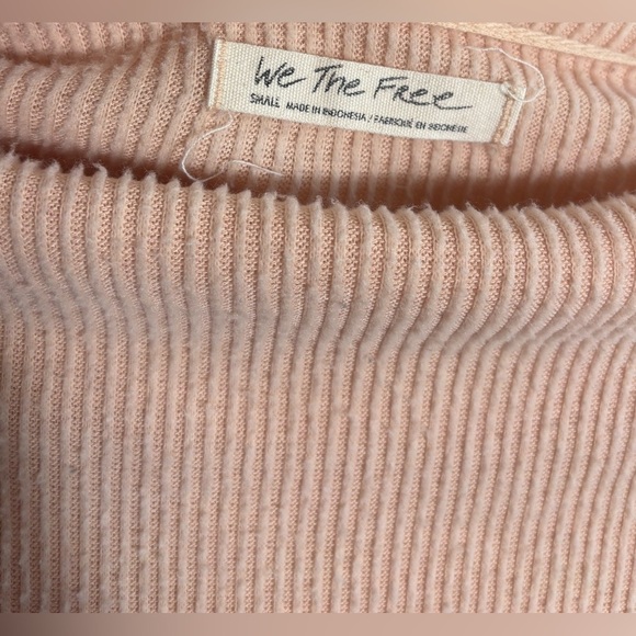 Free People We The Free Main Squeeze Hacci Sweater – Nectar Size Small - Picture 4 of 5